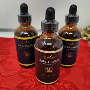 3X Noor Super Hair Serum New Sealed Dropper Bottles 4 Oz